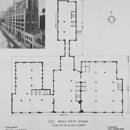 321 W. 44 Street, Plan Of 2...