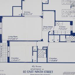60 E. 9 Street, Apartment 43