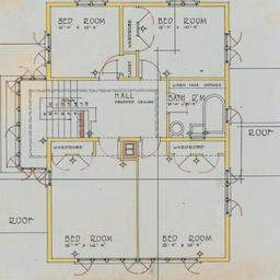 Second floor plan