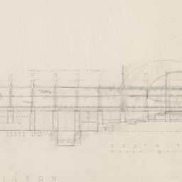Pavilion south elevation