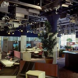 Interior view, office furni...