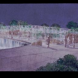 Perspective drawing, night ...