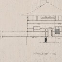 Working drawing #5: Southwe...