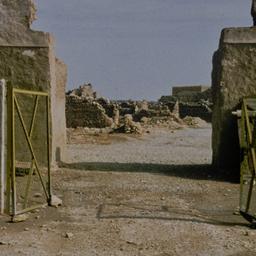 Architectural ruins.