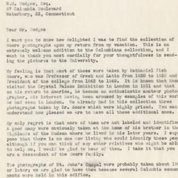 Letter from Milton Halsey T...
