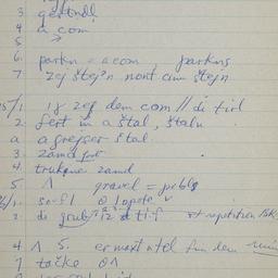 Eastern questionnaire, blue...