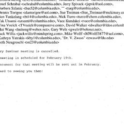Correspondence, 2003-01-20....
