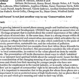 Minutes, 2003-09-30. Ecolog...