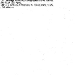 Correspondence, 2001-01-30....