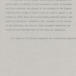 Board Meeting, 10/27/1938