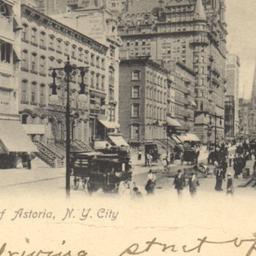 Fifth Avenue, Waldorf Astor...