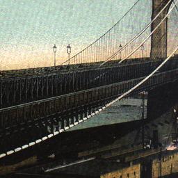Brooklyn Bridge, New York.