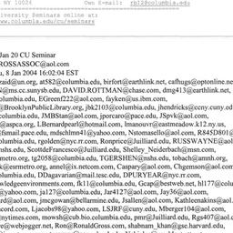 Announcements, 2004-01-20. ...