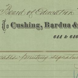 Cushing, Bardua & Co. B...