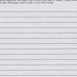 Board of Trustees - Sent to...