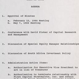 Meeting of the Finance and ...
