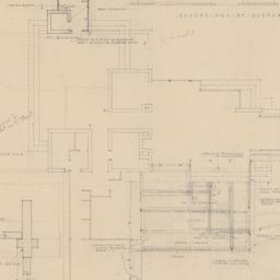 Alterations plan, elevation