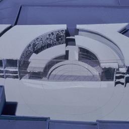 Model, aerial view.
