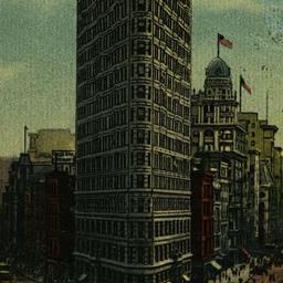 Flat Iron Building, New York.
