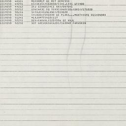 Eastern questionnaire, comp...