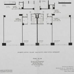 45 E. 72 Street, Part Plan