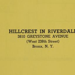 Hillcrest In Riverdale, 381...