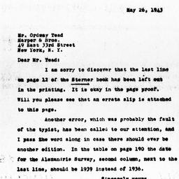 Letter from Florence Anders...