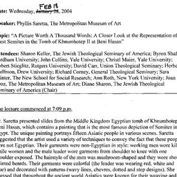 Minutes, 2004-02-18. The St...