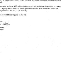 Announcements, 2002-03-08. ...