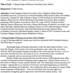 Minutes, 2005-05-06. Irish ...