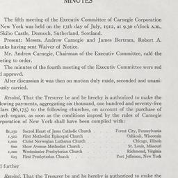 Executive Committee Meeting