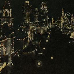 Night Scene, Birdseye View,...