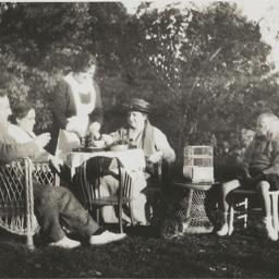 Frances Perkins at Tea