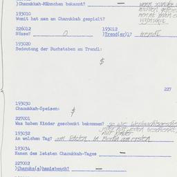 Western questionnaire, answ...