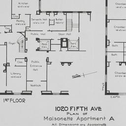 1020 Fifth Avenue, Maisonet...
