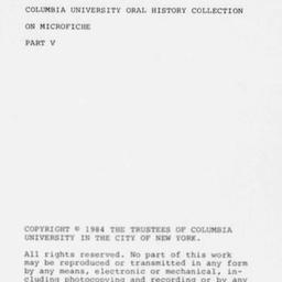 Oral history interview with...