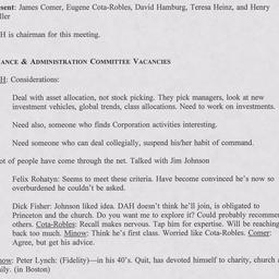 Nominating Committee