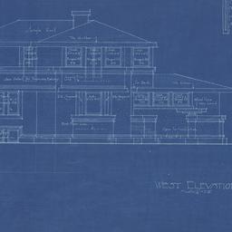 West elevation