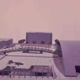 Model, aerial view.