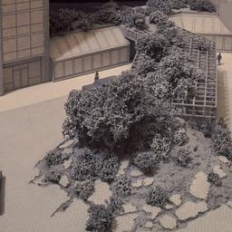 Model, aerial view.