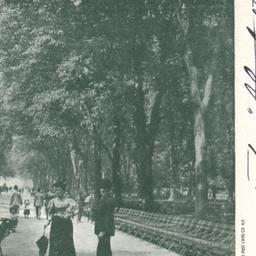 The Mall, Central Park, New...