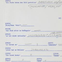 Western questionnaire, answ...