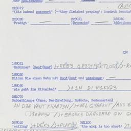 Western questionnaire, answ...
