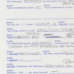 Western questionnaire, answ...