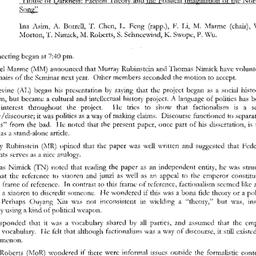 Minutes, 2002-05-14. Tradit...