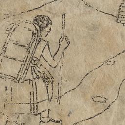 Woodblock illustration of t...