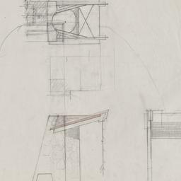 Water tower plan, elevations