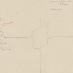 Conceptual plan, living roo...