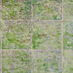 Grid of abstract watercolor...