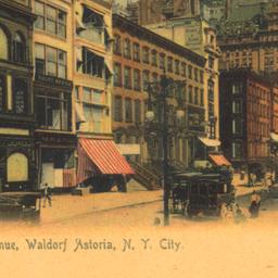 Fifth Avenue, Waldorf Astor...